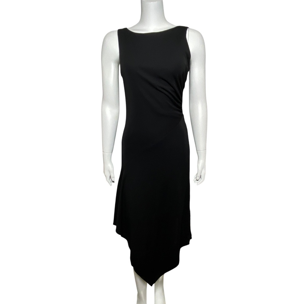 White House Black Market Sheath Dress Size PS Sleeveless LBD Pullover Stretch